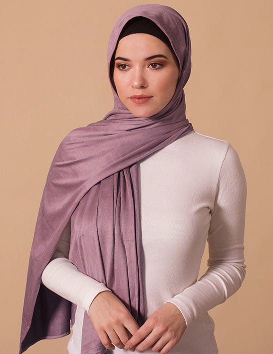 Luxury Plain Suede Hijab