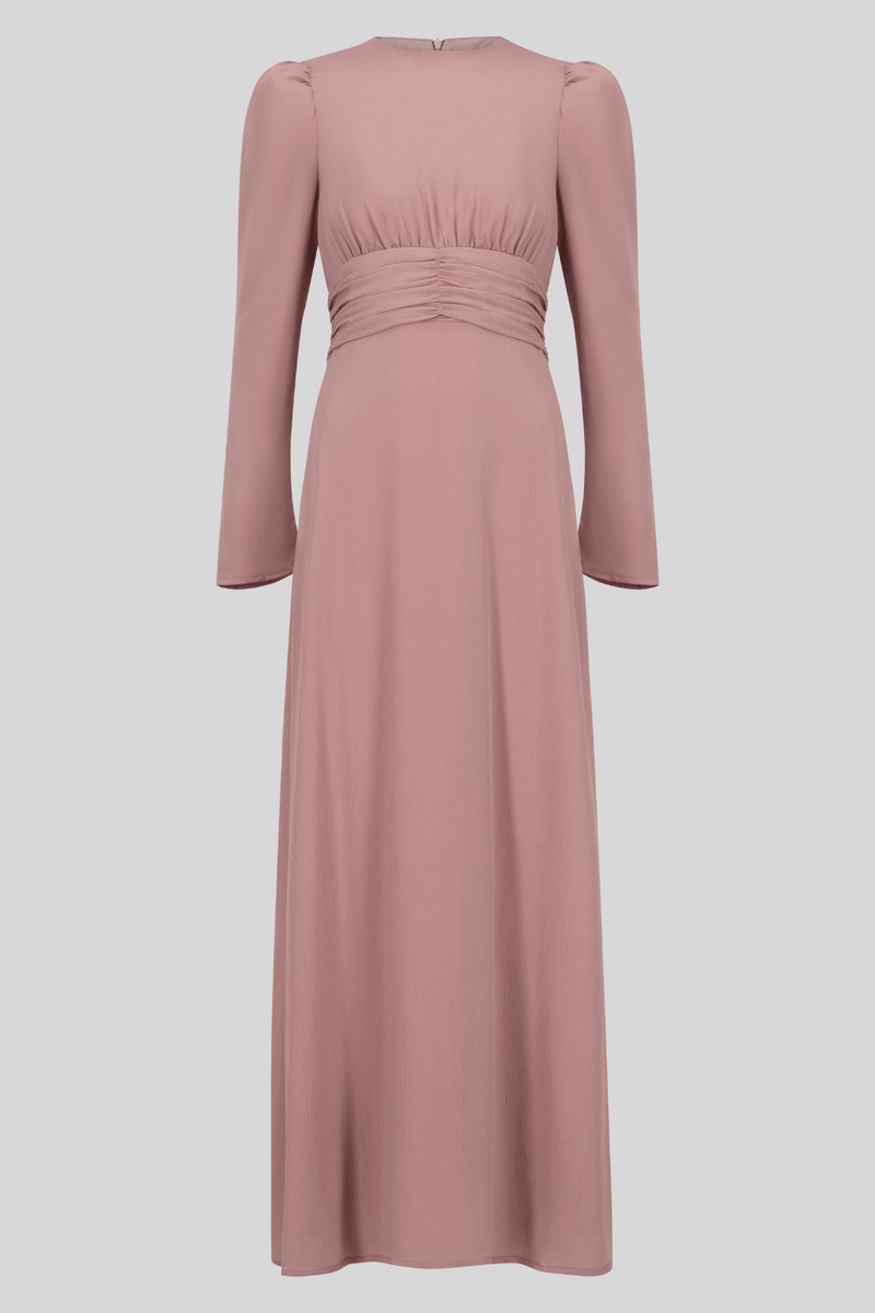 Chamomel Dresses Classic Maxi Chiffon Dress - Pink