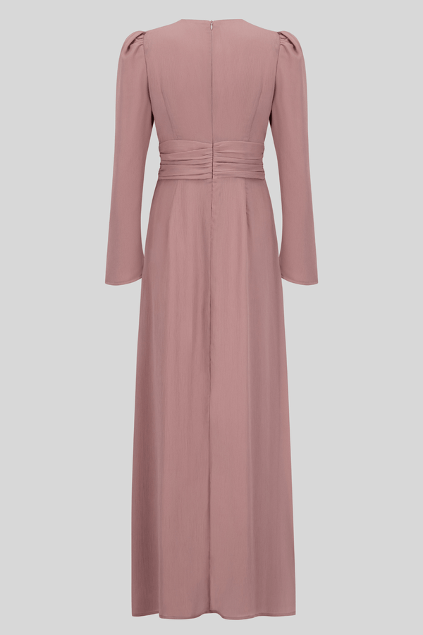 Chamomel Dresses Classic Maxi Chiffon Dress - Pink